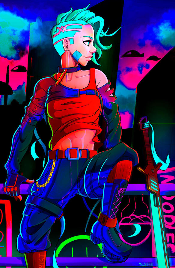 Cyberpunk Character Concept