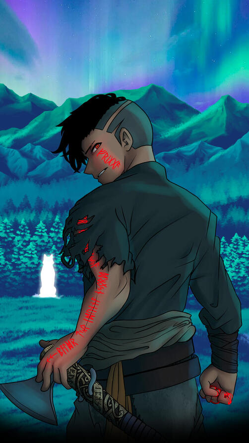 Character Artwork Concept for "Branded" Webtoon
