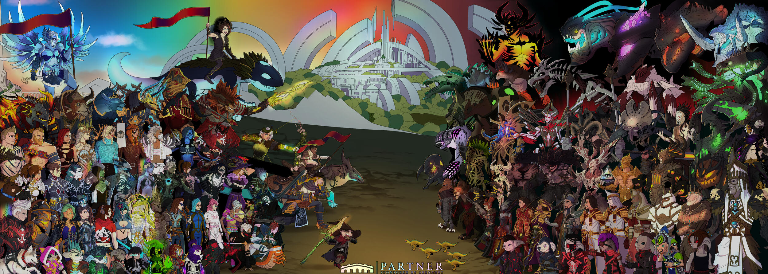 Good vs. Evil, Partner Collaboration for ArenaNet