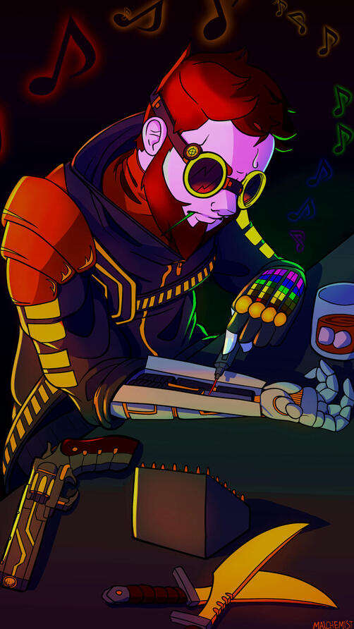 Cyberpunk Character Concept